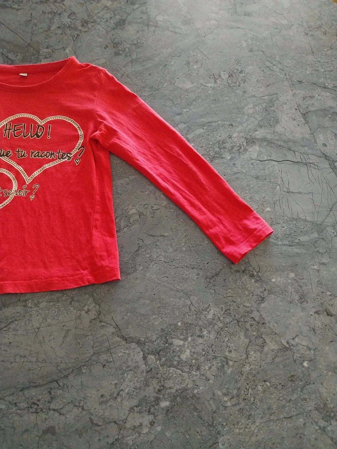 Camiseta de manga comprida T. 6 anos – photo 3